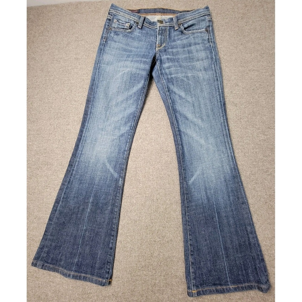 Citizens of Humanity Women's Jeans Flare Blue Low Rise Size 27